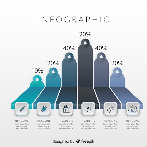 Free Vector infographic