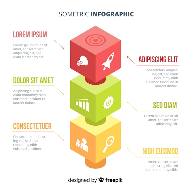 Free vector infographic