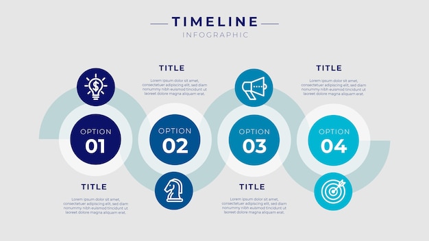 Infographics timeline