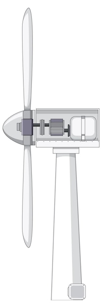 Free Vector inside wind turbine vector