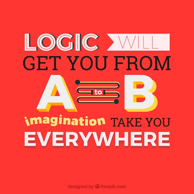 Inspirational quote about imagination