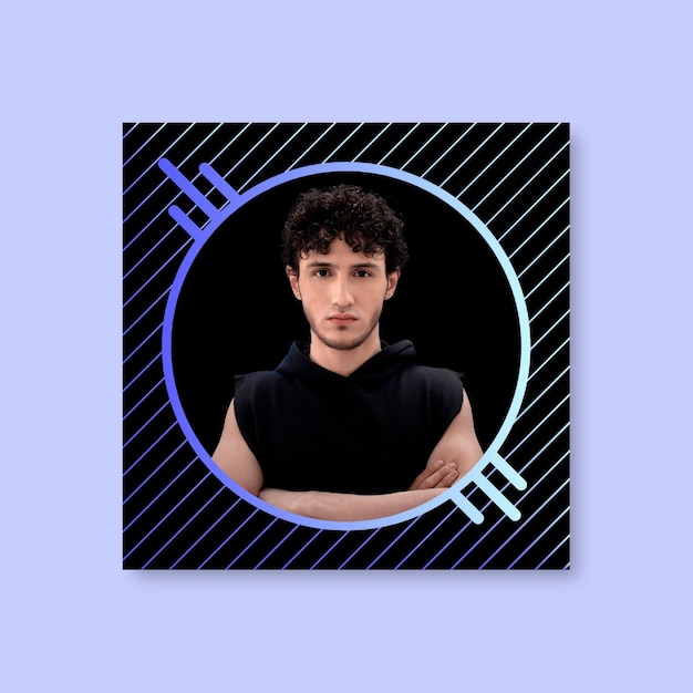 Instagram profile picture design