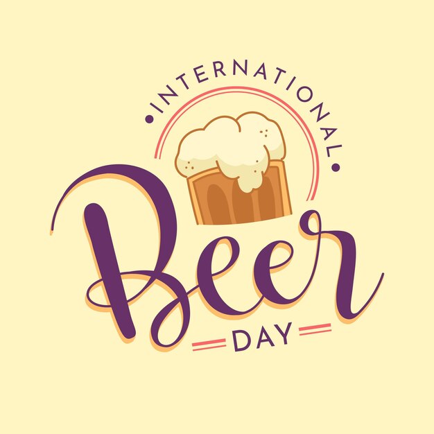 International beer day drawn