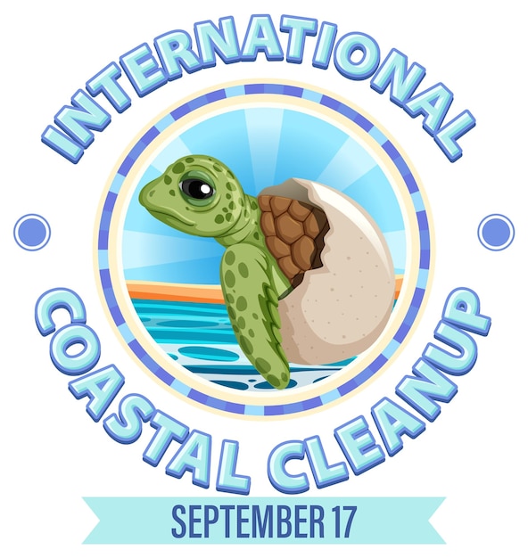 International Coastal Cleanup Day Banner Design