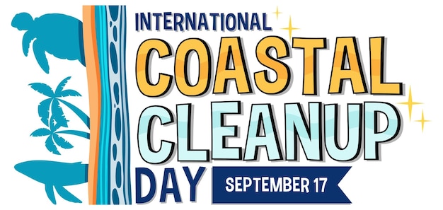 International Coastal Cleanup Day Banner Design