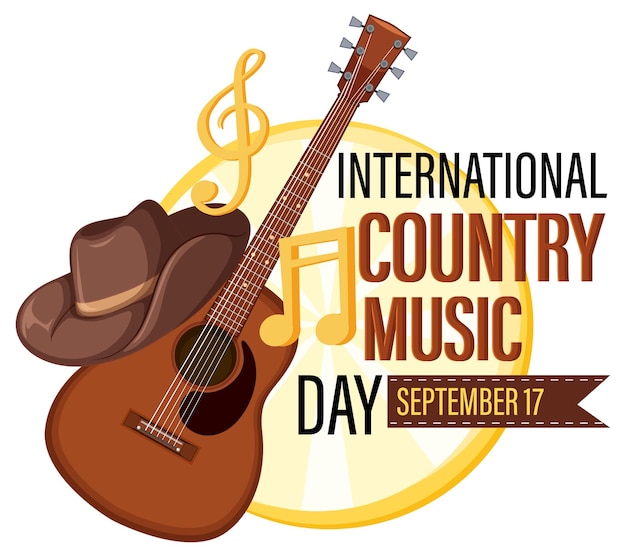 International Country Music Day Banner