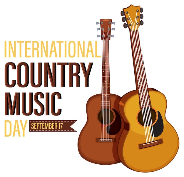 International Country Music Day Banner