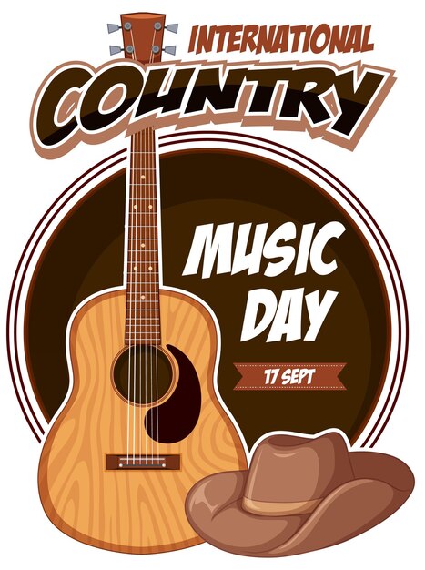 International Country Music Poster Design