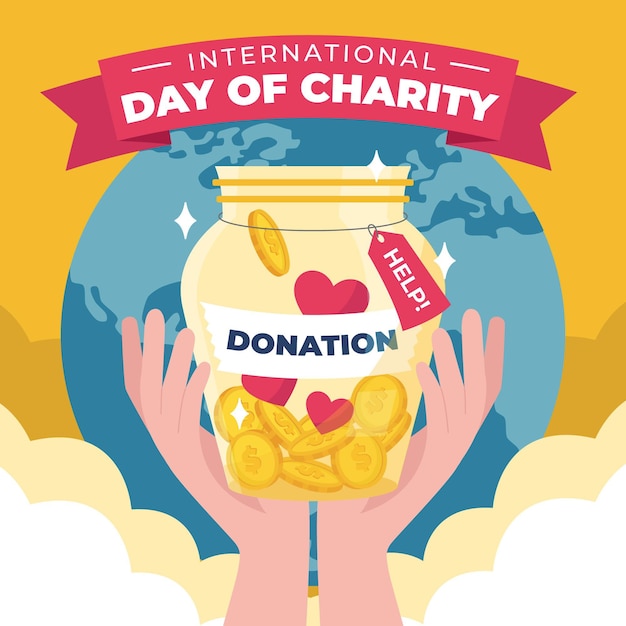 International day of charity draw theme