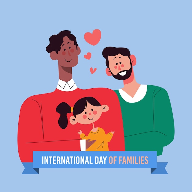 International day of families with two fathers