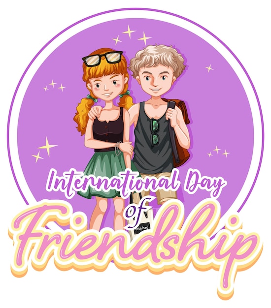 International Day of Friendship with two teenagers