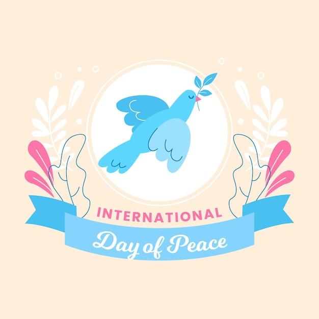 International day of peace illustration