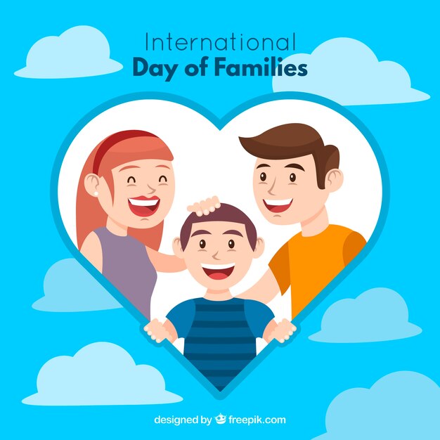 International family day background