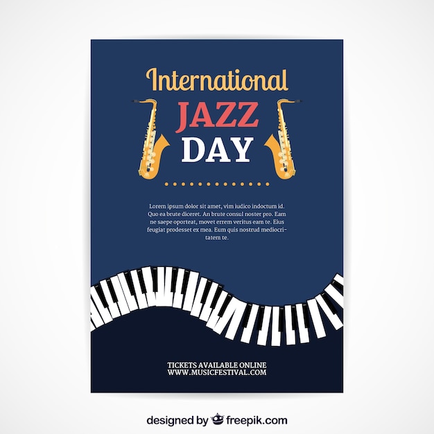 International jazz day nice poster