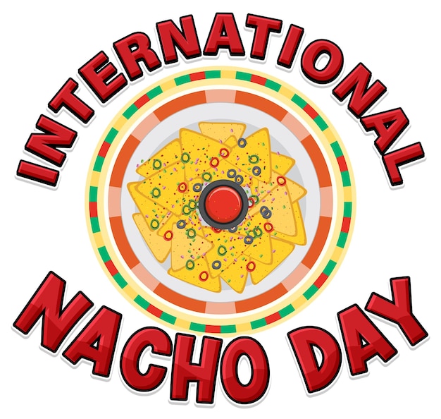 International Nacho Day Banner Design