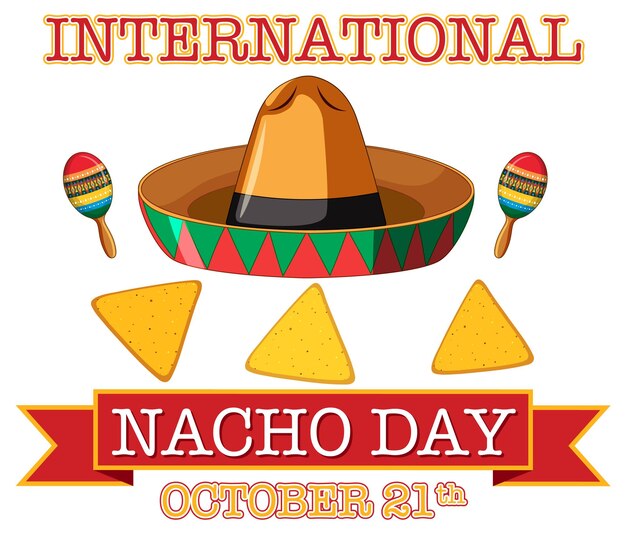 International Nacho Day Poster Design