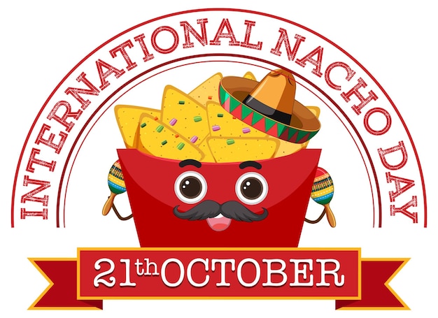 International Nacho Day Poster Design