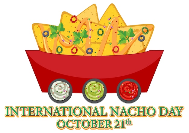 International Nacho Day Poster Design