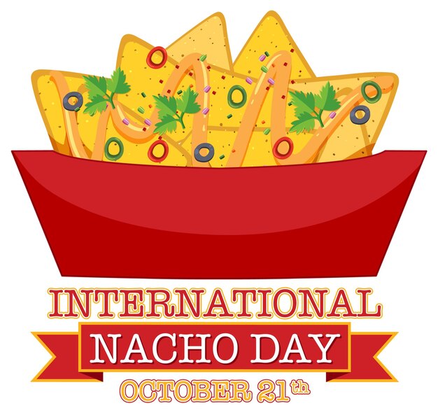 International Nacho Day Poster Design