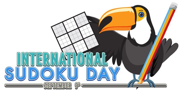 International Sudoku Day Poster Template