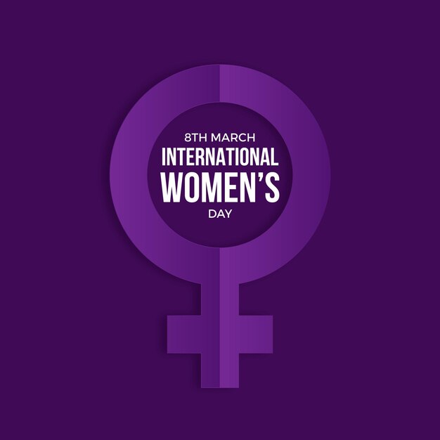 International women day background