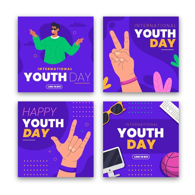 International youth day post collection