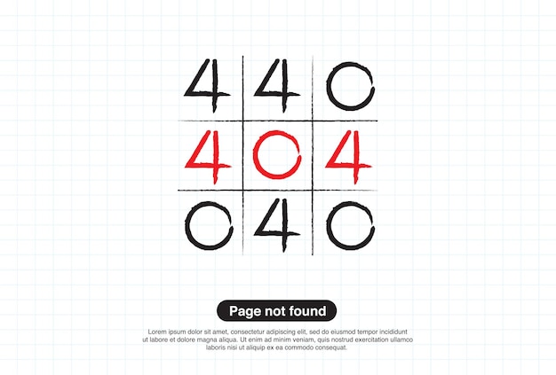 Internet network warning 404 Error Page or File not found for web page