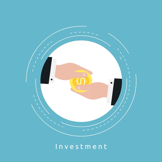 Investment background design