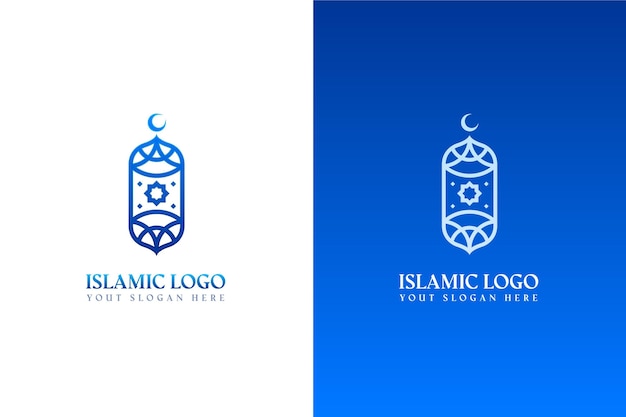 Islamic logo in two colors