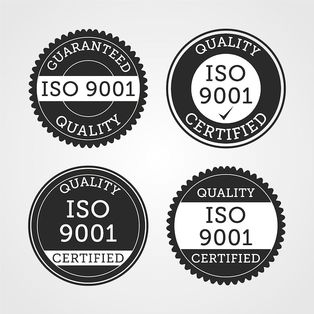 Iso certification stamp collection