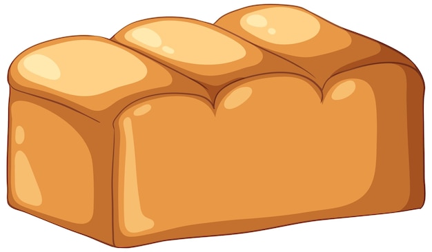 Free Vector isolated bread rolls cartoon