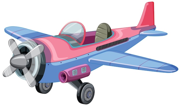 Free vector isolated jet plane cartoon