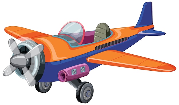 Free vector isolated jet plane cartoon