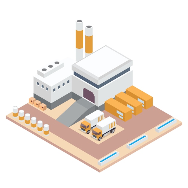 Isometric factory