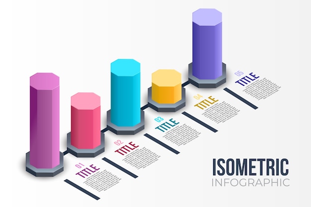 Isometric infographic