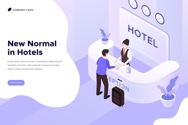 Isometric new normal in hotels