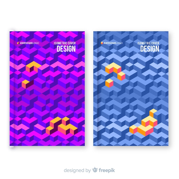 Isometric pattern cover collection