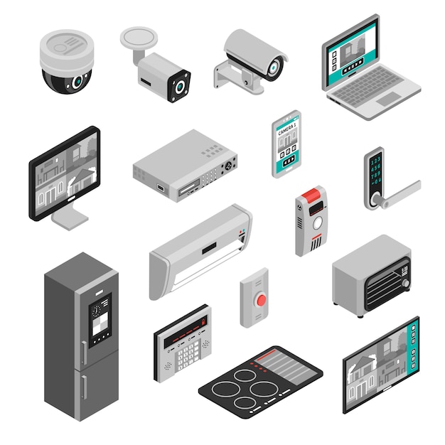 Isometric Smart Home Set