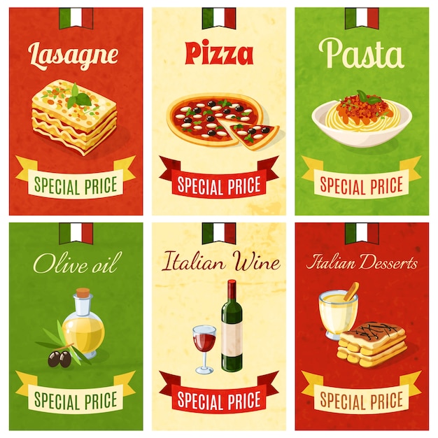 Italian Food Mini Poster