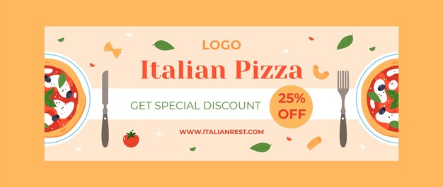 Italian restaurant template design