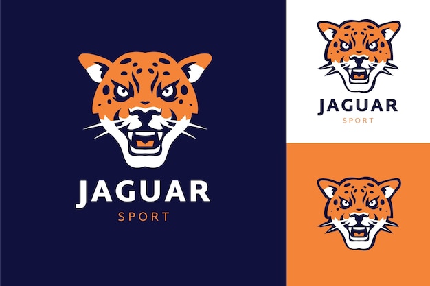 Free Vector jaguar logo template