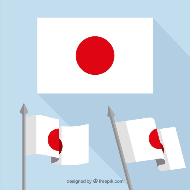 Japanese flag designs