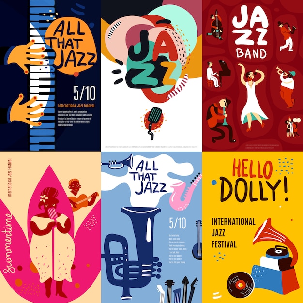 Jazz Poster Set