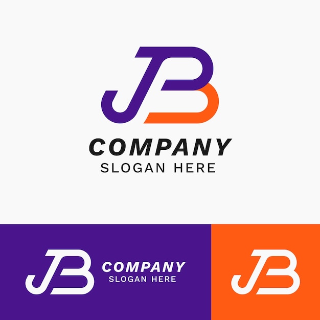 Jb logo monogram design