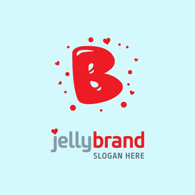 Free Vector jelly logo bacground