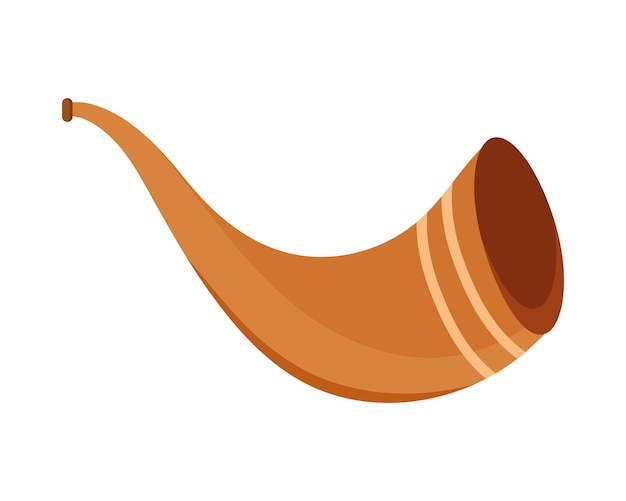 Free Vector jewish shofar design