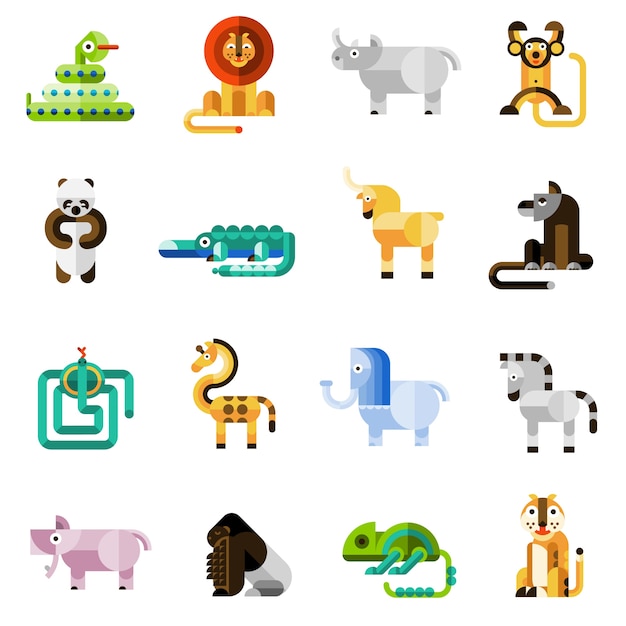 Jungle Animals Set