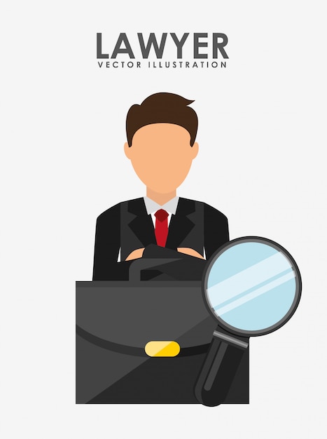 Free Vector justice and law design 