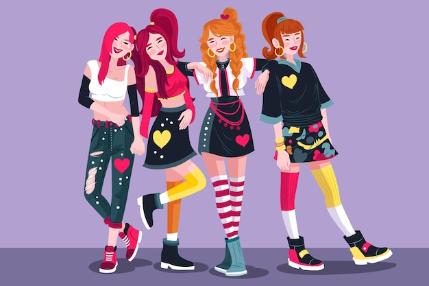 K-pop group of young girls