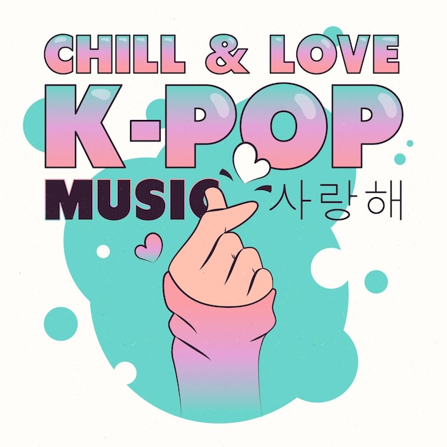 K-pop music concept